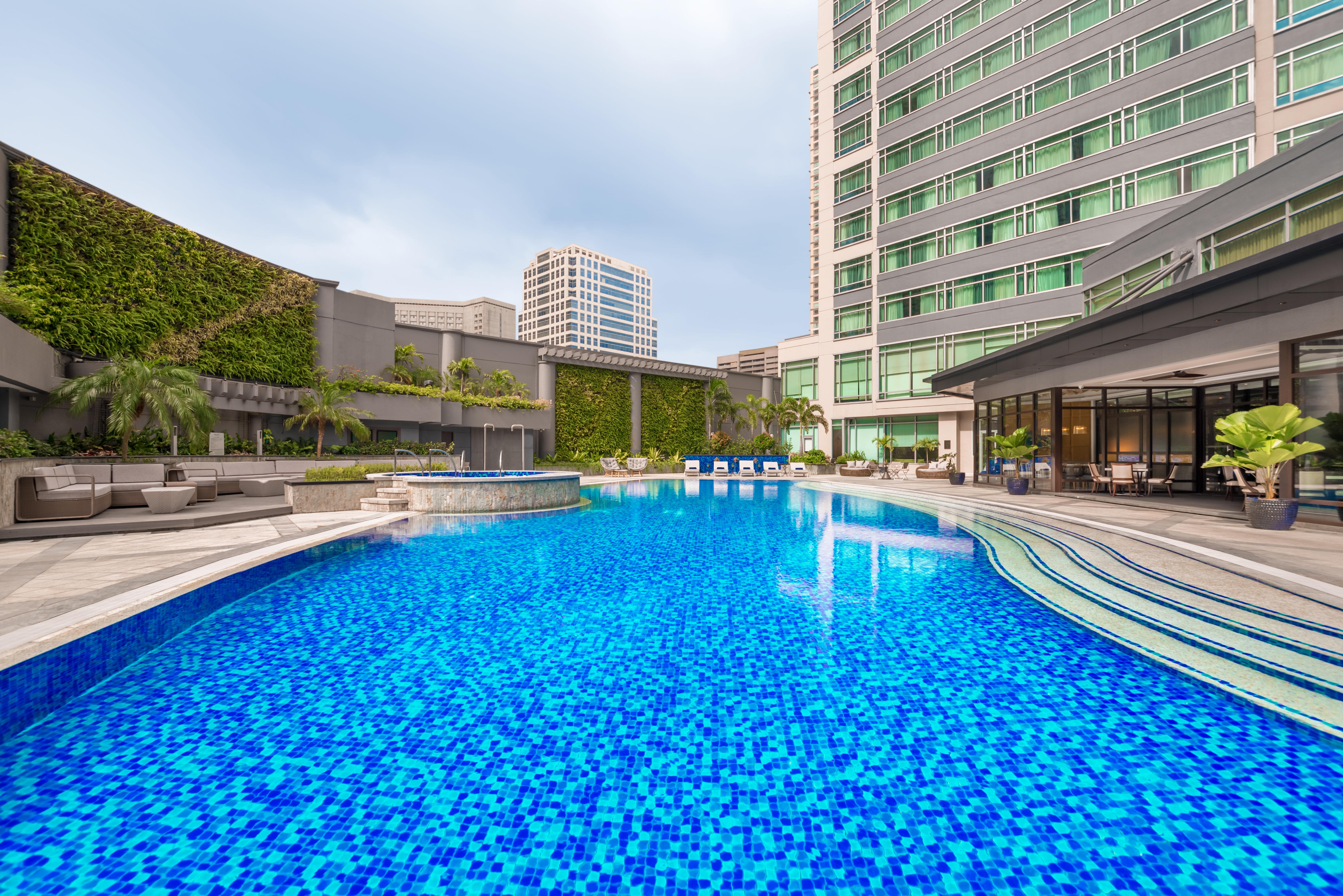 Ascott Makati Hotel Makati City Exterior foto